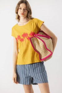Camiseta Hurt Dark Yellow Lanidor