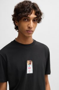 Camiseta Relaxed Fit Dilesses-Hugo