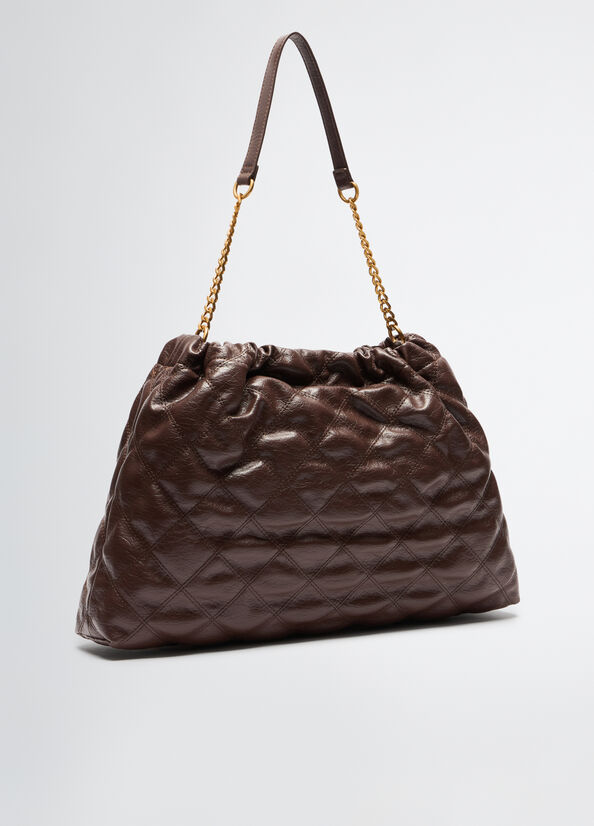 AA5062E091400533-2-Liujo-Bolso Hobo de hombro mediano acolchado