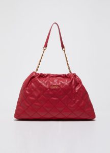 Bolso Hobo de hombro mediano acolchado