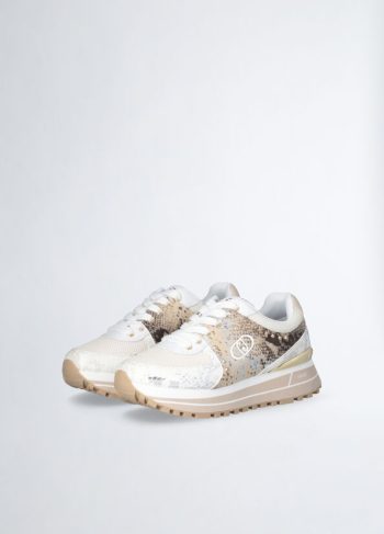 Sneaker Printed Laminated Me Python
