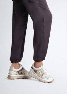 Sneaker Printed Laminated Me Python-Liujo