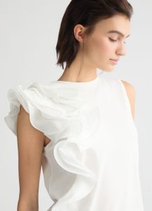T Shirt Con Volant-Liujo
