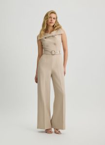 Vestido Ecs Tuta Con Cintura