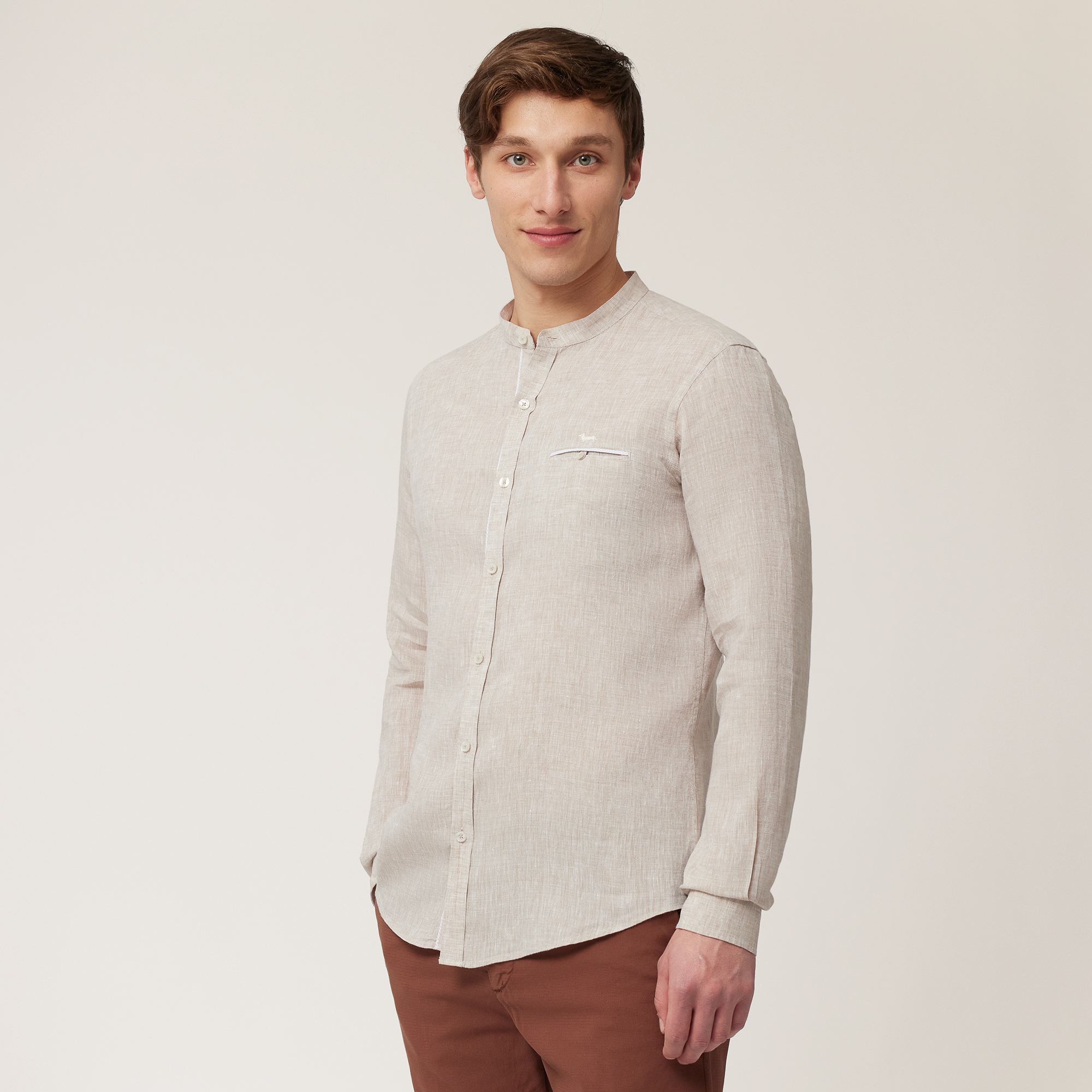 CNN501010883-Harmont-Camisa coreana con bolsillo