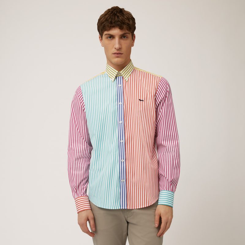 Camisa Patchwork 6 Tejidos
