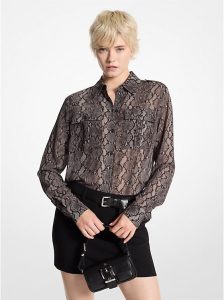 Blusa abotonada tipo camisa