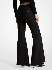 Pantalón de tiro alto y acampanado-Michael Kors
