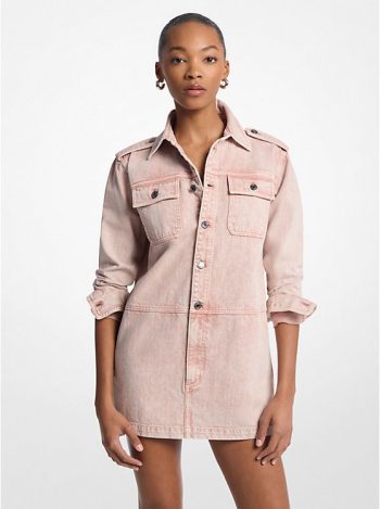 Vestido Denim Shirt Mini