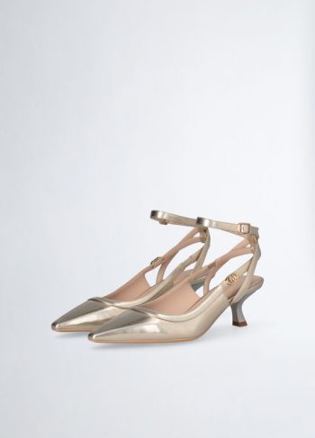 Zapato de vestir Sling Back Metallic