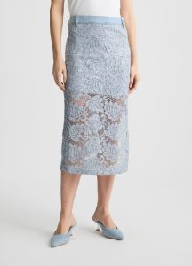 Falda modelo Gonna Longuette Lace