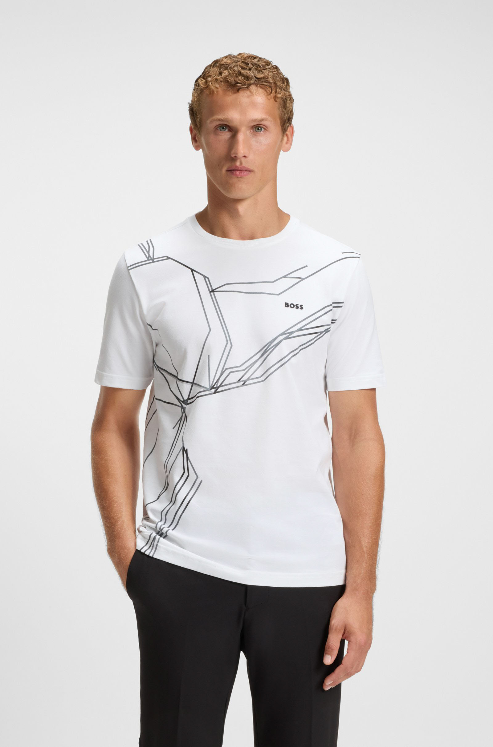 Camiseta Tee Beetle-BOSS