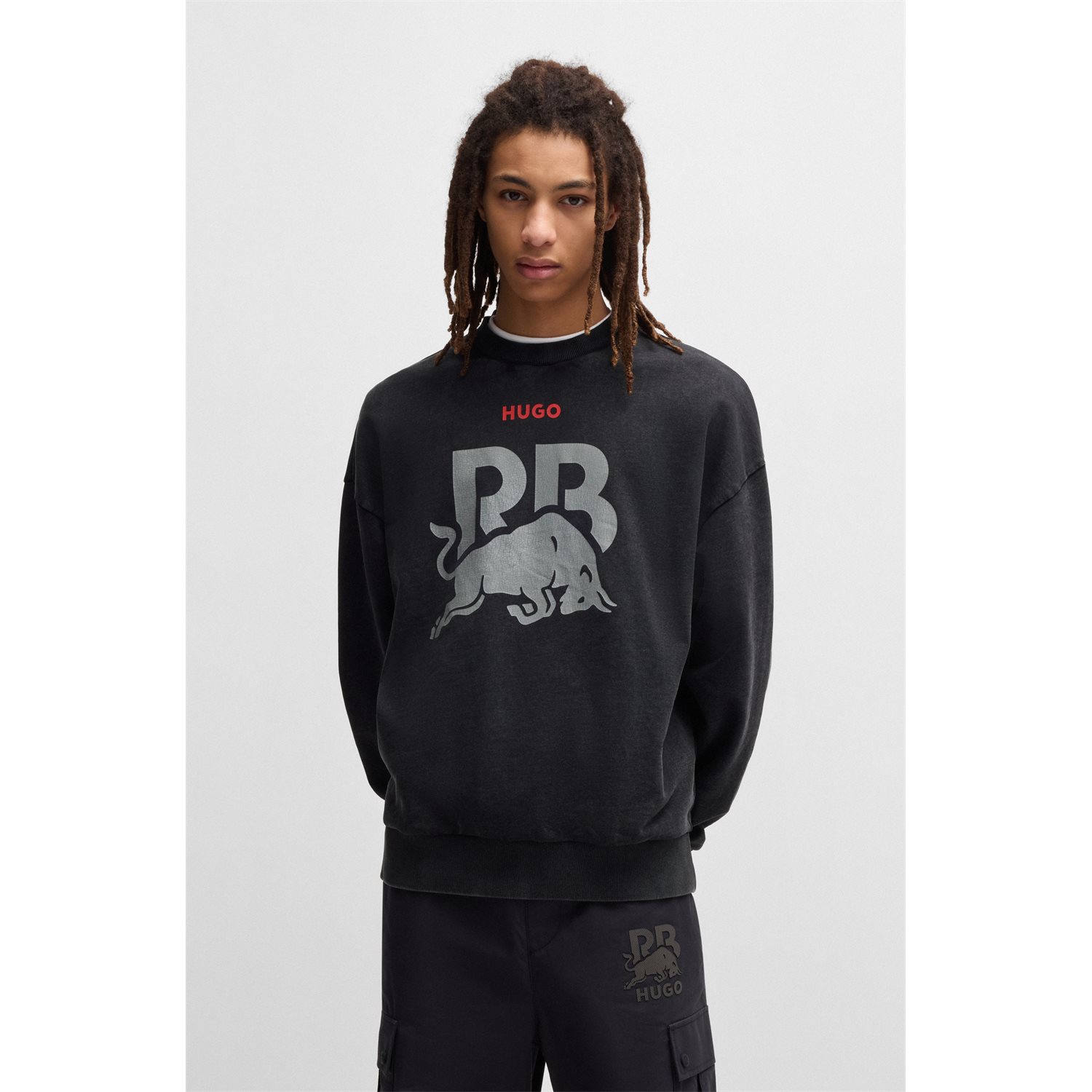 Sudadera Crewneck Wash 01 Rb2-Hugo