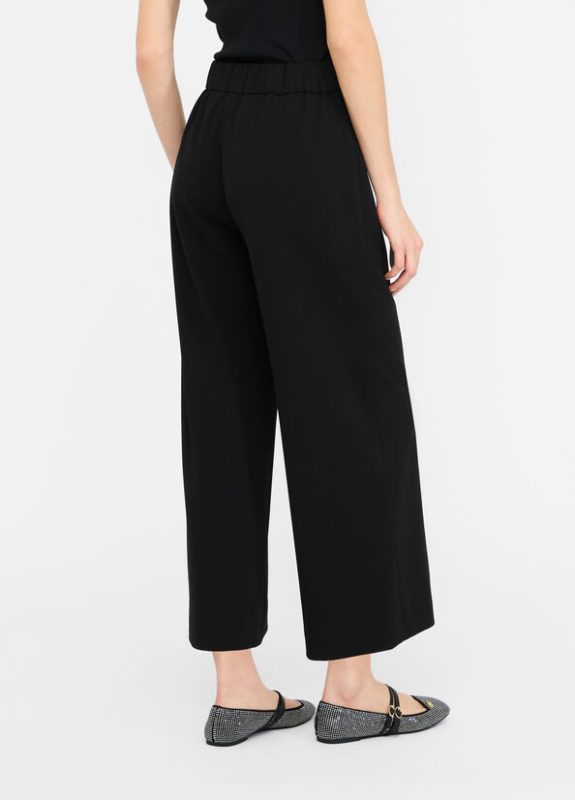 PANT FLARE CROPPED ELASTIC H W-Liujo