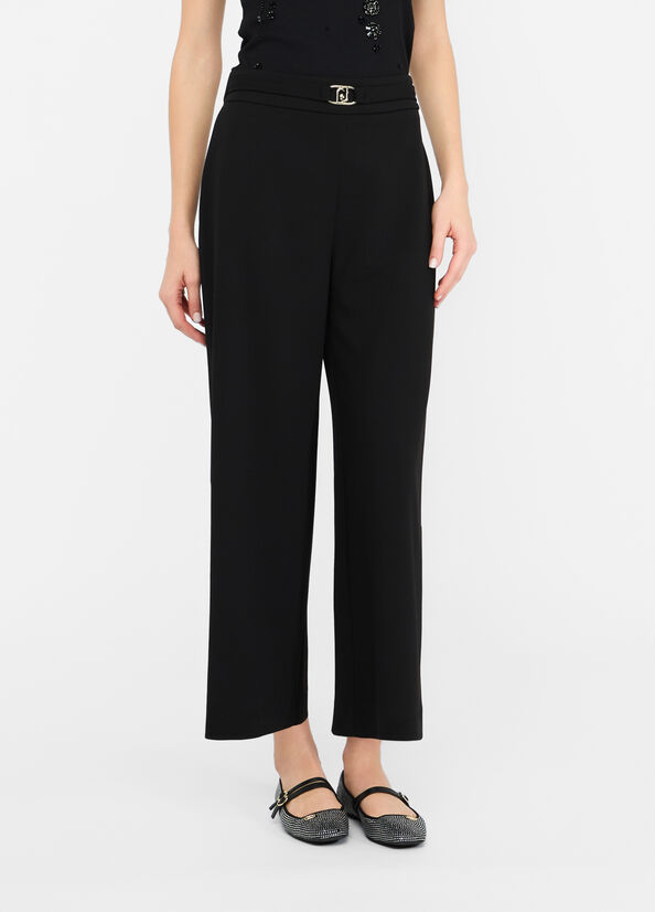 PANTALÓN FLARE CROPPED ELASTIC H W