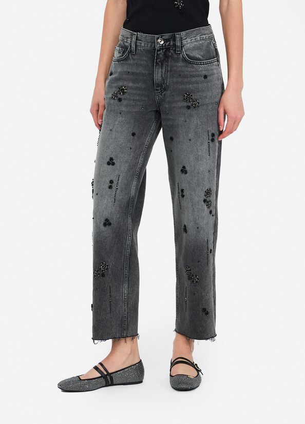 PANT STRAIGHT L W-Liujo
