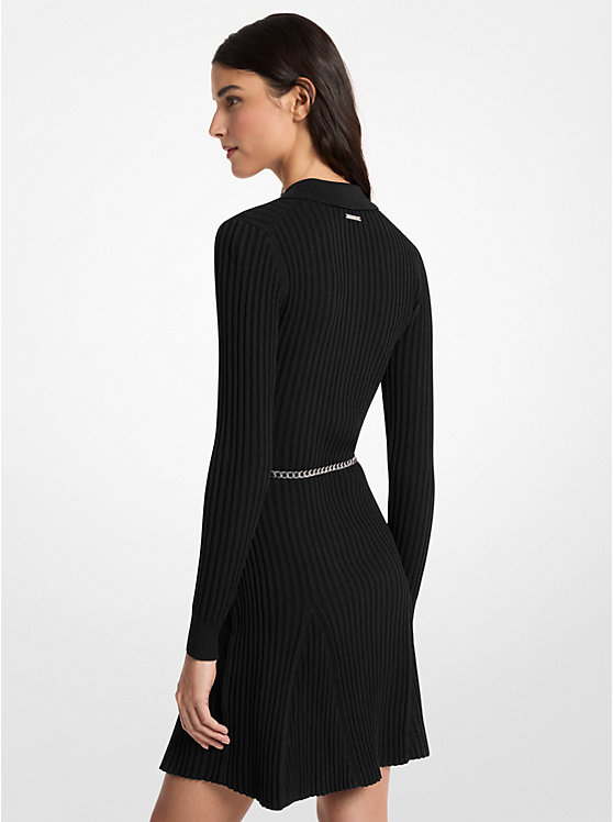 VISC POLO FLARE MINI DRS-Michael Kors