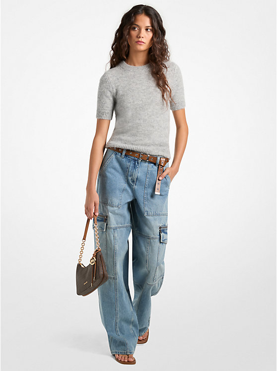 DENIM UTILITY CARGO PANT