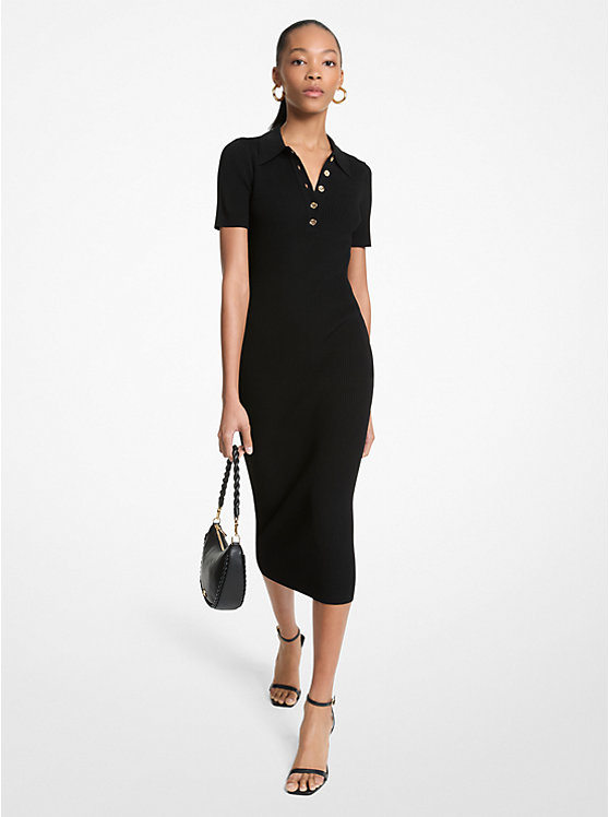 CORE POLO NK SS MIDI DRS