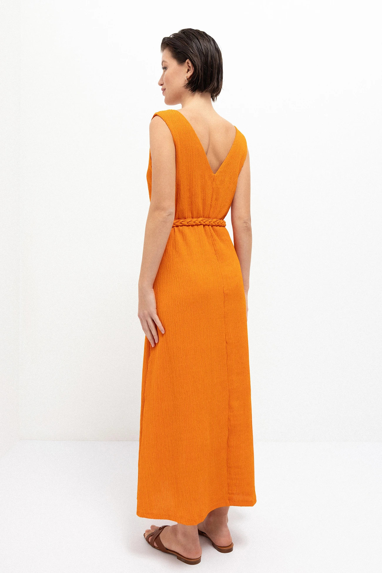 Dress Farrel - Orange-Lanidor