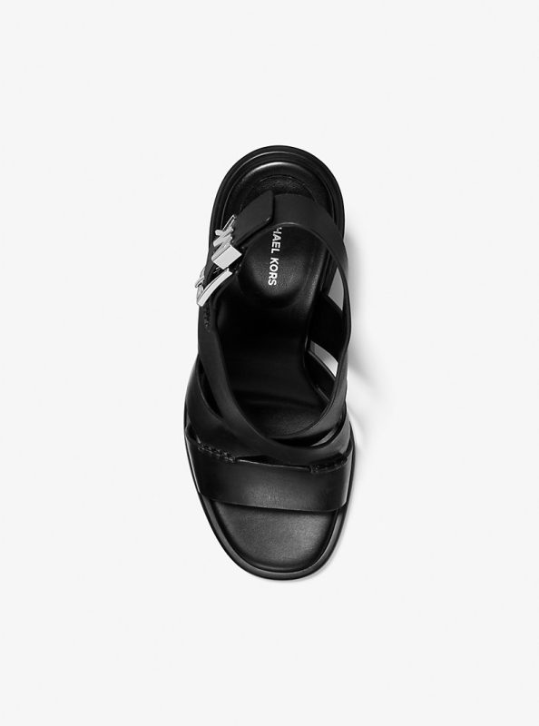 Raven Block Heeled Sandal-Michael Kors