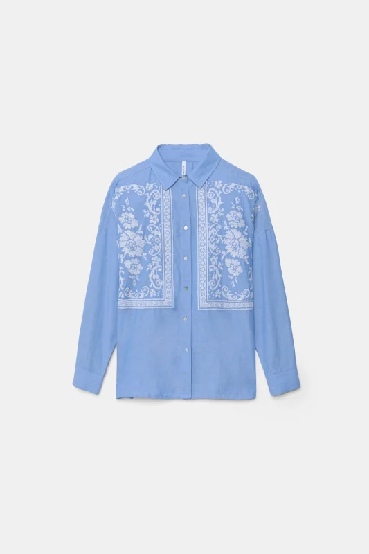 Shirt Miraima – Blue-Lanidor