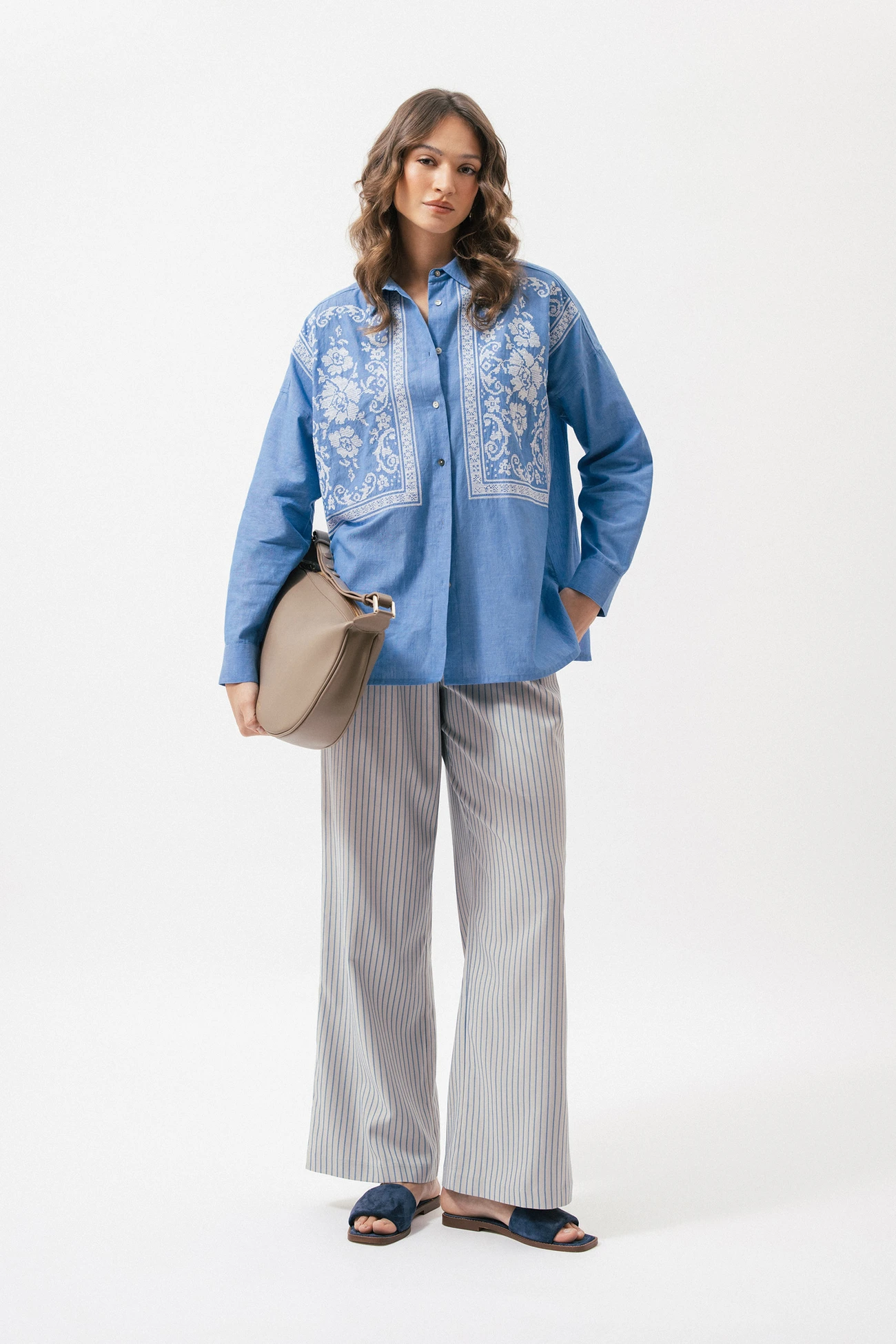 Shirt Miraima - Blue-Lanidor