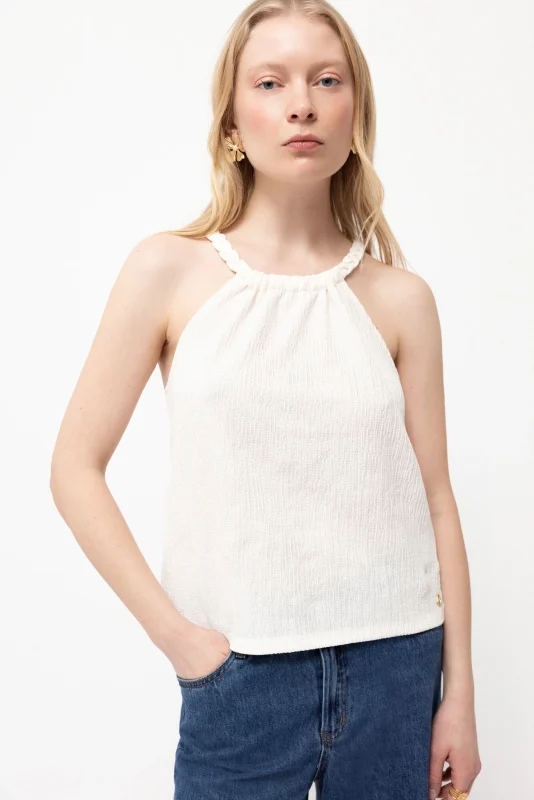 Top Farrel - Ecrú