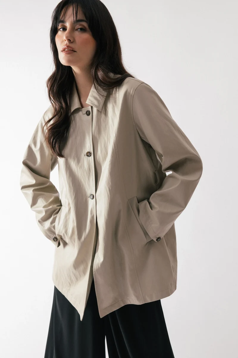 Raincoat Fortaleza - Light Beige