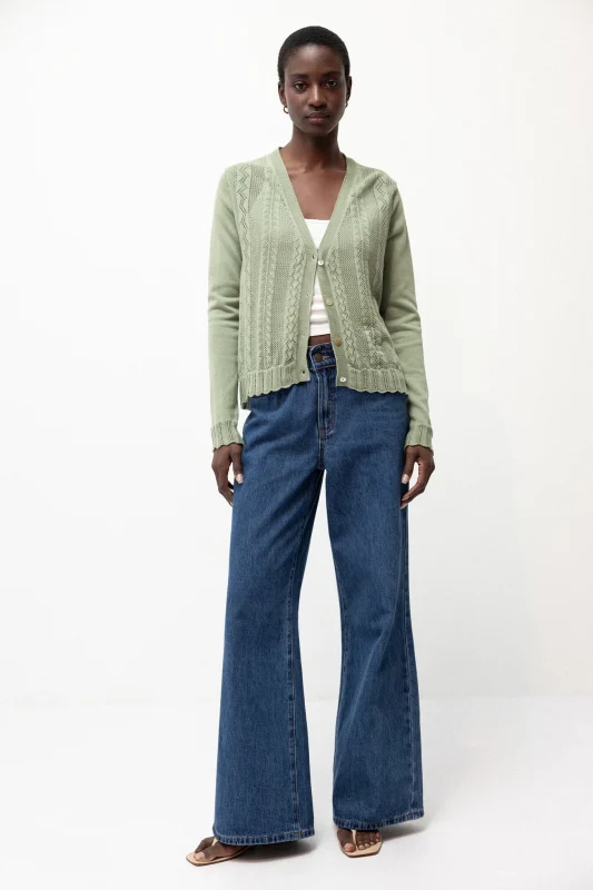 Cardigan Japura – Green Tea-Lanidor