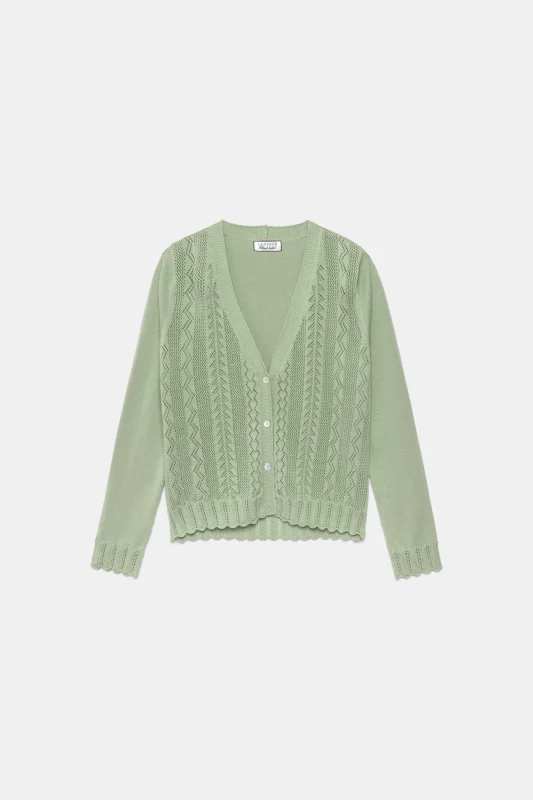 Cardigan Japura – Green Tea-Lanidor