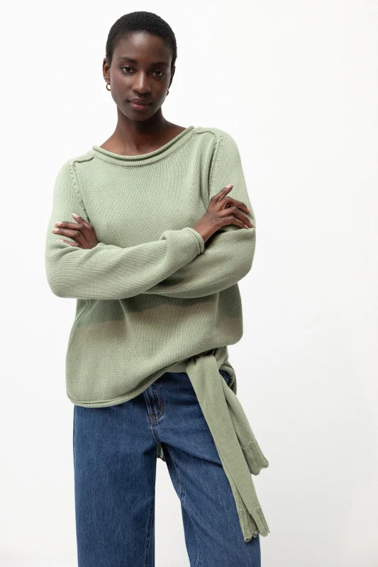 Sweater Brauna - Green Tea