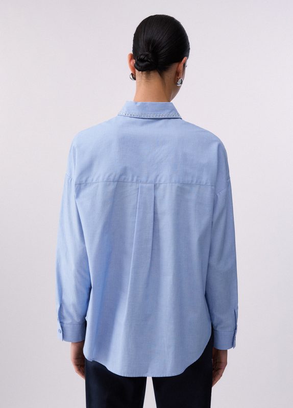Camicia Con Strass-Liujo
