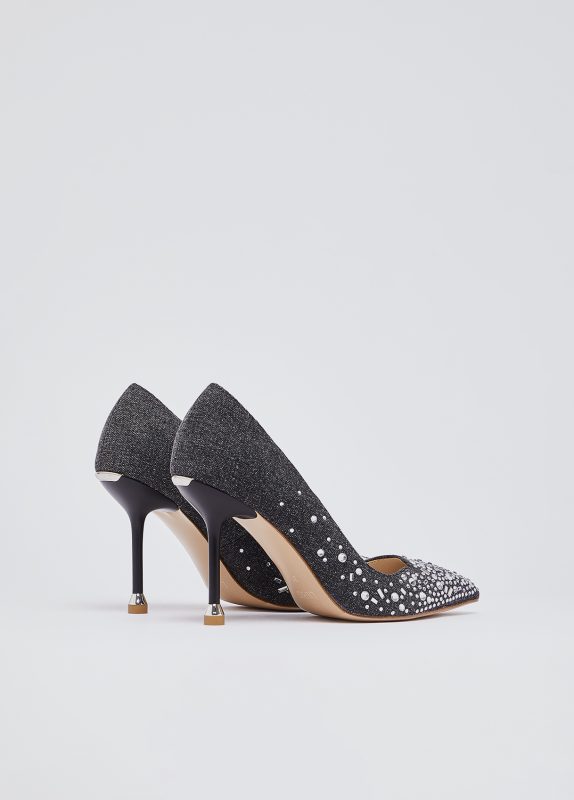 Decollete Denim/strass-Liujo
