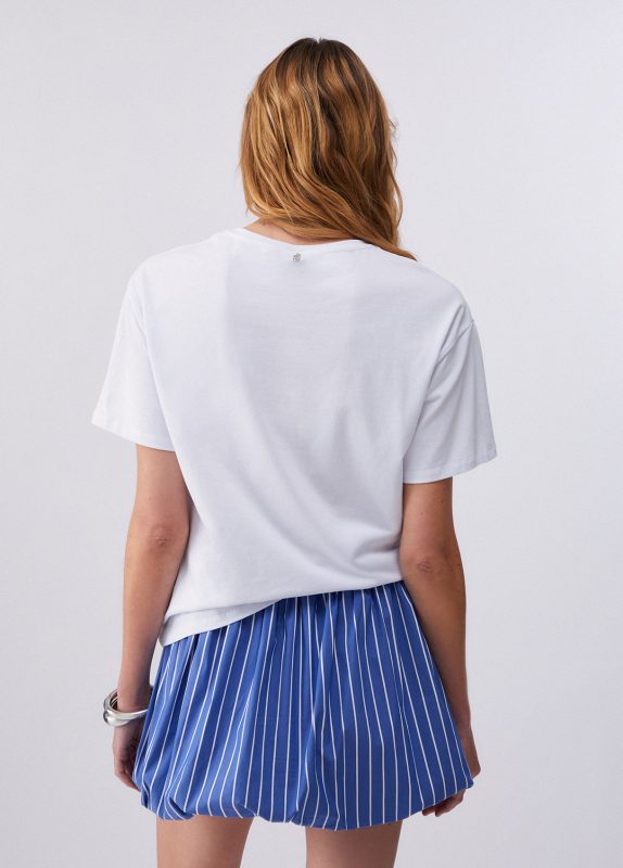 T-Shirt Manica Corta-Liujo