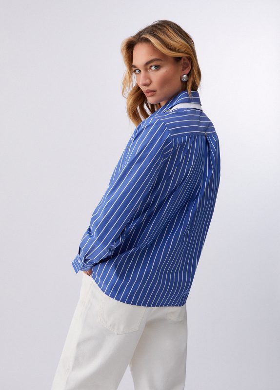 Camicia Ts M/l Stripes-Liujo