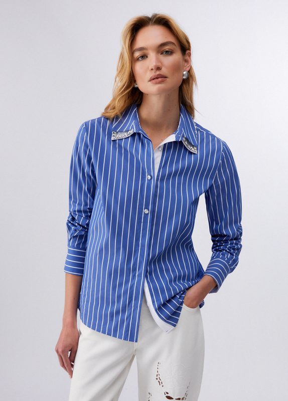 Camicia Ts M/l Stripes-Liujo