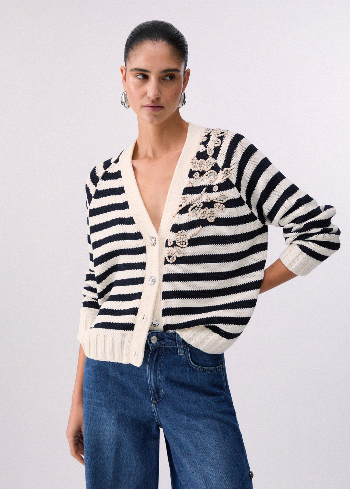 Maglia Aperta M/l-Liujo