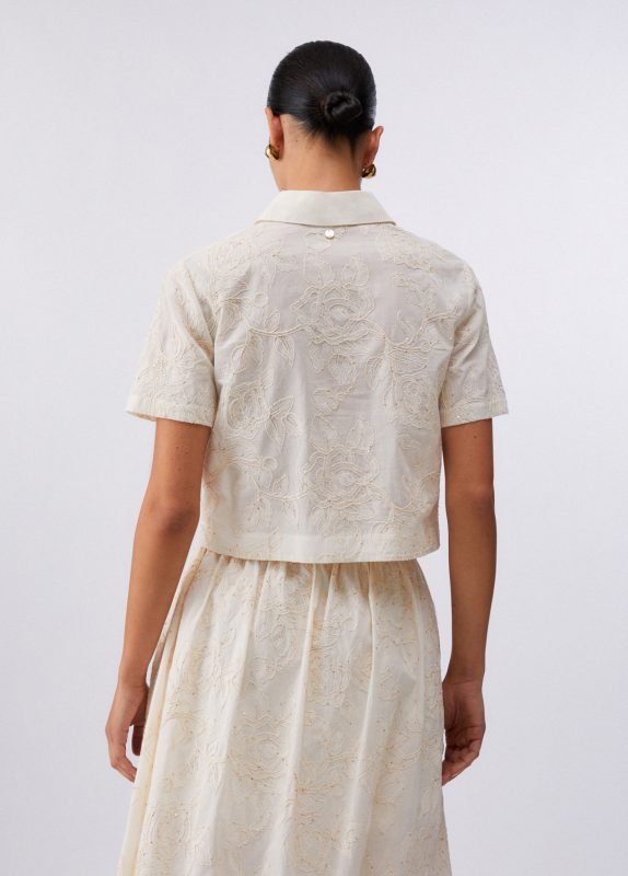 Camicia Ts M/l Natural-Liujo