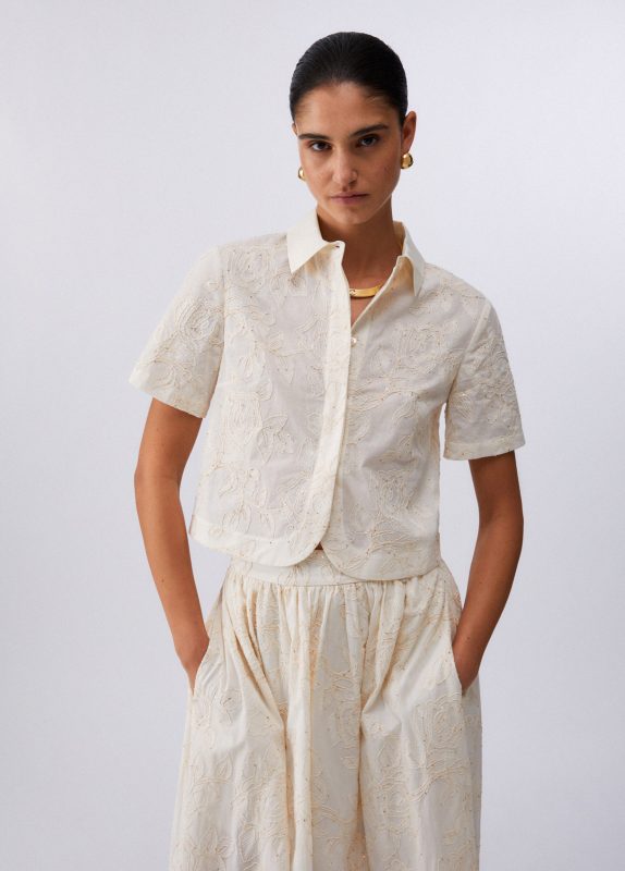Camicia Ts M/l Natural-Liujo