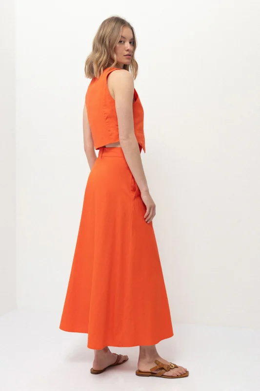 Skirt Macae – Orange-Lanidor