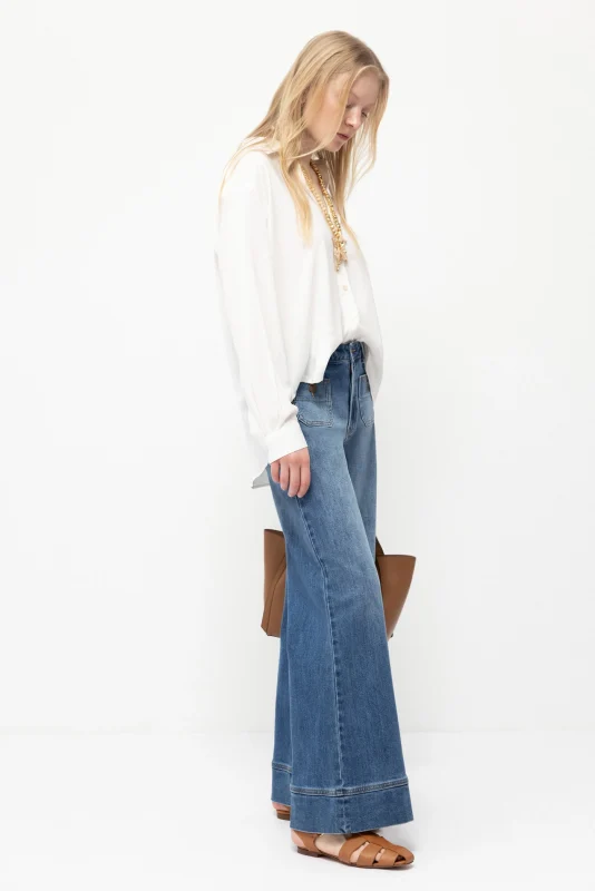 Pants  Abaira – Denim Blue-Lanidor