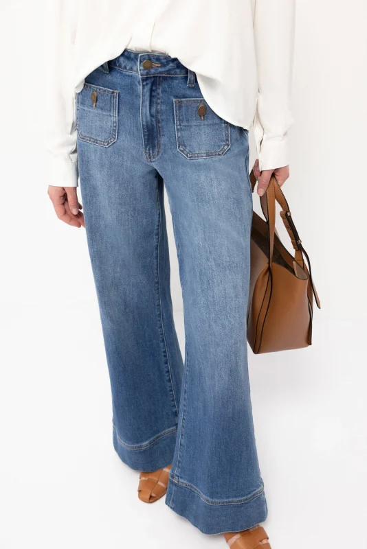 Pants  Abaira – Denim Blue-Lanidor