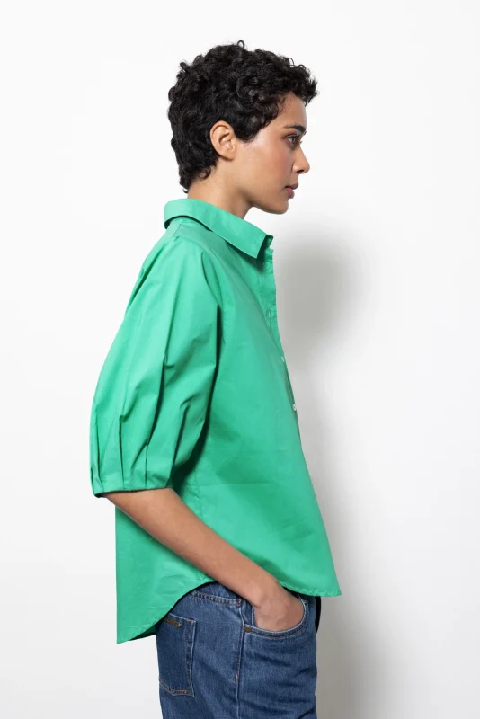 Shirt Garopaba - Emerald Green