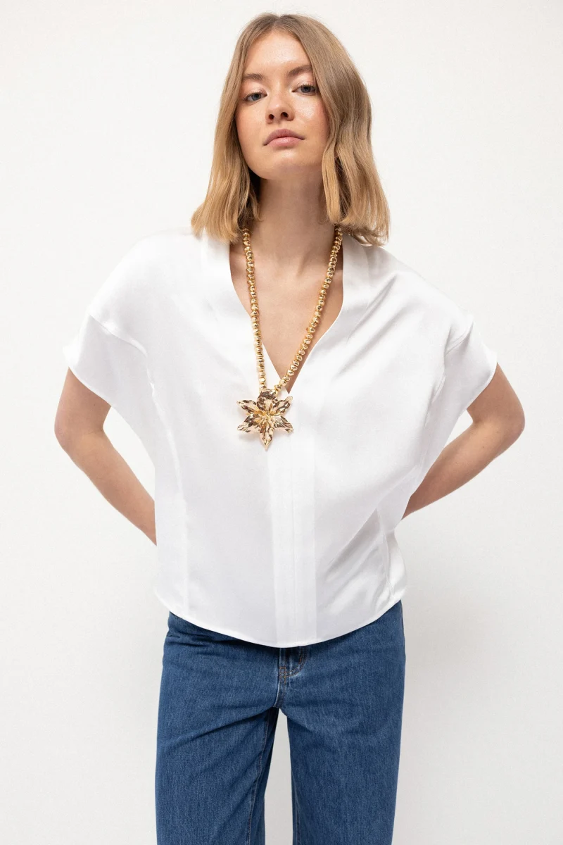 Blouse Eirunepe - Ecrú