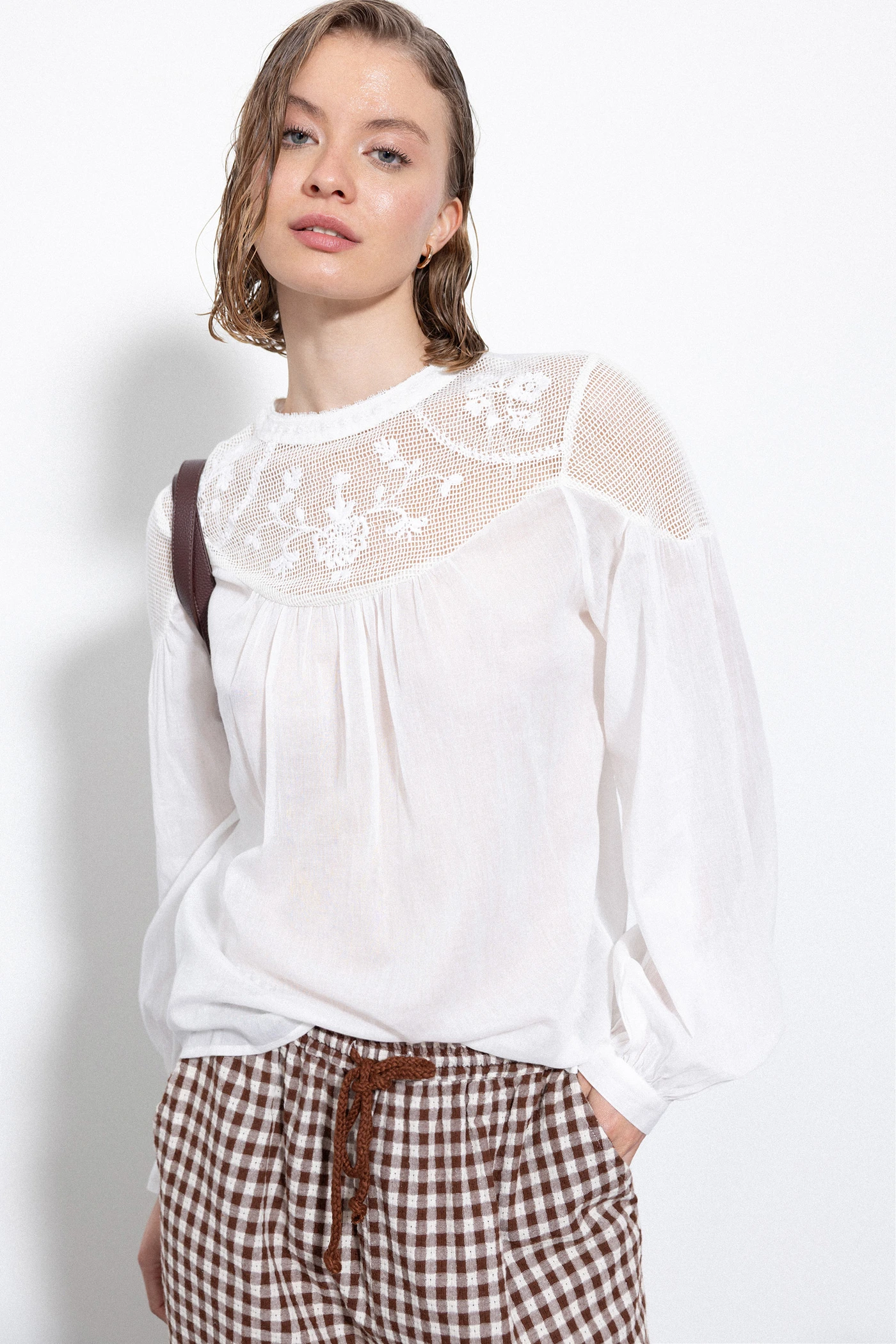 Blouse Tururu - Ecrú-Lanidor