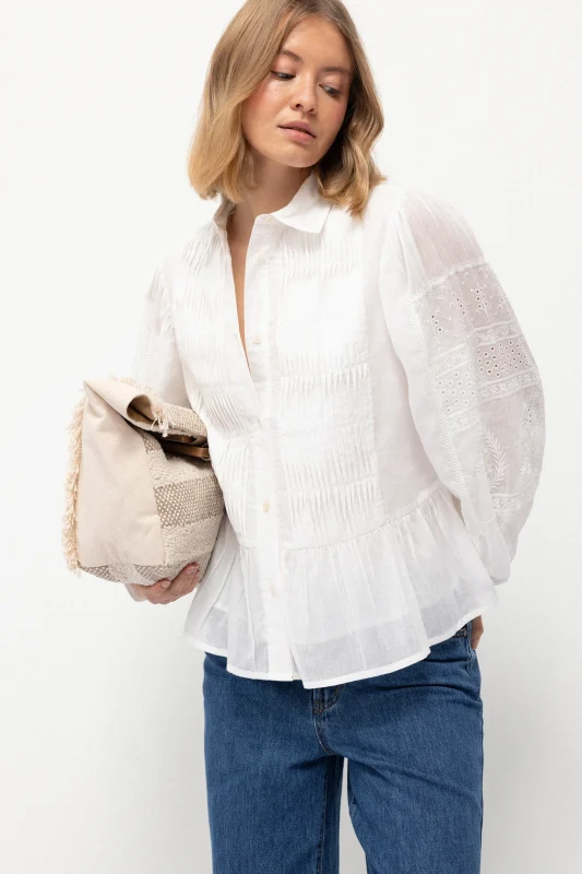 Shirt Araci – Ecrú-Lanidor