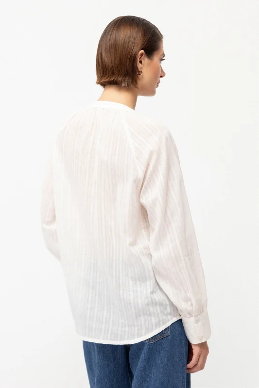 Blouse Acrelandia – Ecrú-Lanidor