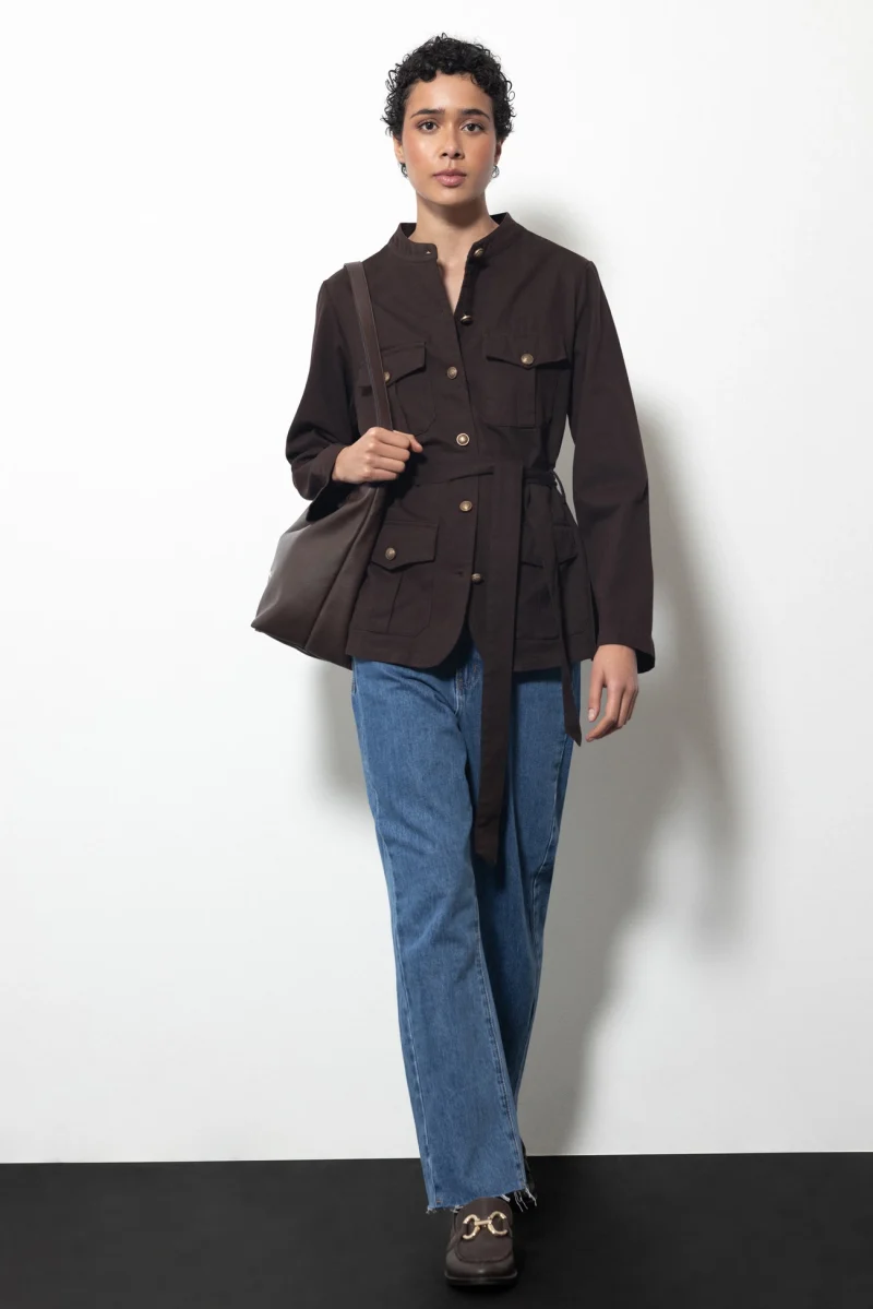 Jacket Pirai - Dark Brown