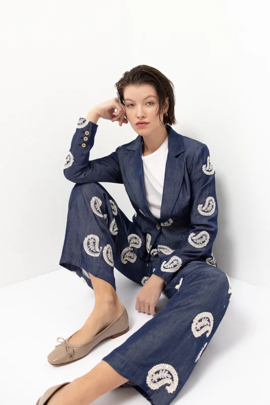 Blazer Amparo - Denim Blue